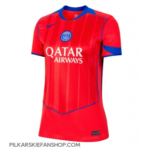 Koszulka piłkarska Paris Saint-Germain Illia Zabarnyi #6 Strój Trzeci dla kobiety 2025-26 tanio Krótki Rękaw Koszulka piłkarska Paris Saint-Germain Illia Zabarnyi #6 Strój Trzeci dla kobiety 2025-26 tanio Krótki Rękaw